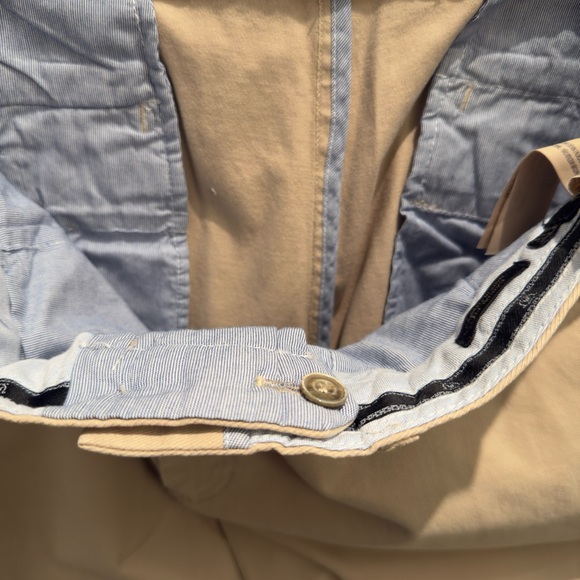 Massimo Dutti Khaki Chinos / Pants Casual Fit Size 38 Men’s - Picture 5 of 12